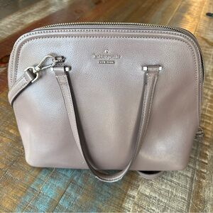 Kate Spade Patterson Drive Medium Dome Satchel  Rare Dusk Cityscape Retail $349